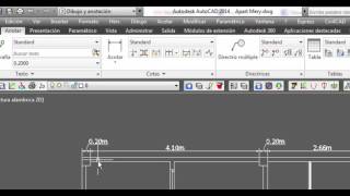 Como acotar MAS RAPIDO Y FACIL en Autocad sin cargar aplicativos [upl. by Cedric]