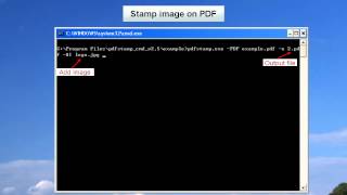 VeryPDF PDF Stamp Command Line [upl. by Aillicec392]