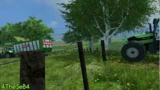 Farming Simulator 2013  Ensilage dherbe en multijoueur [upl. by Nas554]