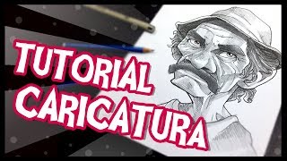 TUTORIAL  COMO HACER UNA CARICATURA  Trada Art [upl. by Holle]