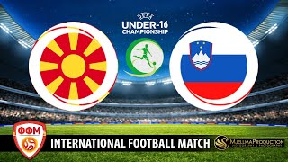 U16 MACEDONIA  U16 SLOVENIA [upl. by Gaddi]