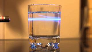 405nm Laser Making Quinine in Tonic Water Fluoresce [upl. by Annaul79]