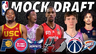 2024 NBA Mock Draft NBA FULL FIRST ROUND MOCK DRAFT  Utility Sports 2024 NBA Mock Draft [upl. by Loux164]