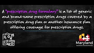 Prescription Drug Formulary [upl. by Yetti]