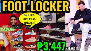 FOOT LOCKER MASSIVE SALE 50 OFF Bagsak Presyo na Basketball Shoes ni LUKA DONCIC at JAYSON TATUM [upl. by Fenton517]