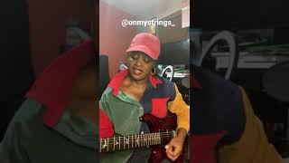 Black Female Guitarist Shedding [upl. by Eiliah895]