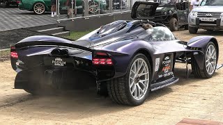 GOODWOOD FOS 2024  Hypercars Arrived  Pagani  Aston Martin Valkyrie  F1  Alpine Alpenglow [upl. by Neggem223]