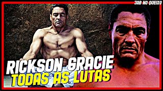 Rickson Gracie TODAS As Lutas No MMARickson Gracie ALL Fights In MMA [upl. by Uttica]