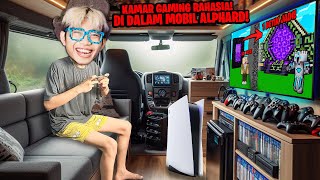 Kita Membangun Ruang GAMING Rahasia di Dalam Mobil Alphard Sembunyi dari MAMA [upl. by Elenahc]