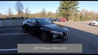 2019 Nissan Altima SVWalk Around VideoIn Depth ReviewTest Drive [upl. by Eiggem]