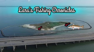 Fishing NorthSide of Corpus Christi TX fishing texas Nueces [upl. by Esiuqram26]