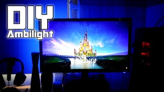 DIY  Ambilight Using Arduino Nano  Very Easy [upl. by Marta]