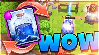 Lightning CYCLE wins LADDER  Clash Royale Molt [upl. by Raynold]