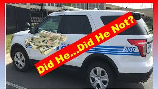 NC Cop Caught on Camera Stealing Money from Detainee [upl. by Treulich]