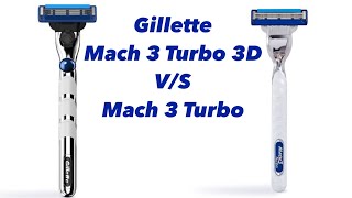 Gillette Mach3 v Mach3 Turbo  Day 8 ShaveWars [upl. by Peery308]