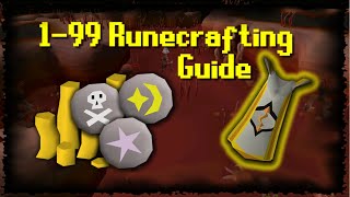 OSRS 199 Runecrafting Guide 2021 16m GP PH  FastestAFKProfitable Methods [upl. by Esinet]