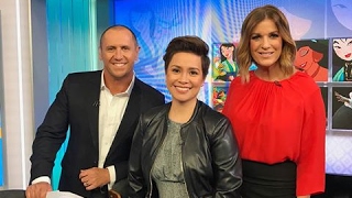 Lea Salonga on The Good Morning Show in Australia [upl. by Yzdnil132]