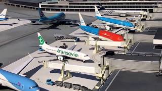 Airport Schiphol Madurodam [upl. by Einobe691]