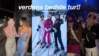 NYTÅR I SVERIGE STÅR PÅ SKI amp HAR EN KÆMPE FEST VLOG [upl. by Eanaj541]