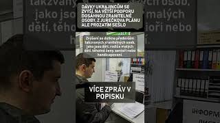 Dávky Ukrajincům se zvýší Na větší podporu dosáhnou zranitelné osoby z Jurečkova plánu ale proz [upl. by Aidyn]