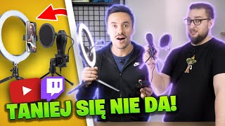 NAJTAŃSZY ZESTAW DO YOUTUBE I STREAMów [upl. by Anoek]