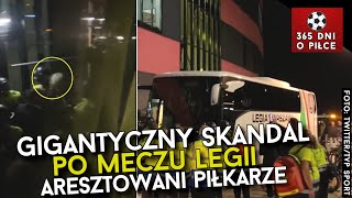 PIŁKARZE LEGII WARSZAWA ARESZTOWANI W HOLANDII  SKANDAL PO MECZU AZ ALKMAAR  LEGIA  POBITY PREZES [upl. by Feledy]