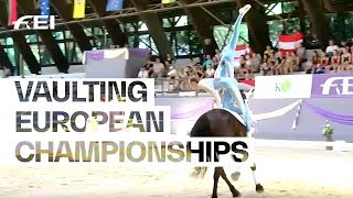 RELIVE  Day 2  Morning  FEI Vaulting European Championships  Kaposvár 2018 [upl. by Kezer611]