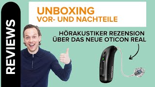 Unboxing amp Review Oticon Real 1 miniRITE R Hörgerät  Entdecken alle Vor und Nachteile [upl. by Llorre]