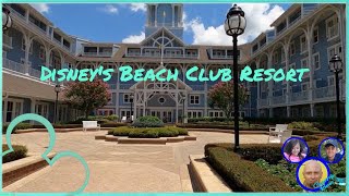 Disneys Beach Club Resort  Stormalong Bay Pool  Epcot Area  Disney World  4K [upl. by Aerdnuahs936]