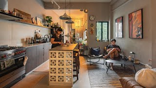 A Playful Young Couples 1900s Shophouse With Unique Vintage Furniture And Decor [upl. by Naletak]