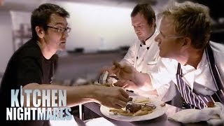 Gordon Ramsay Calls Owner An Idiot  Kitchen Nightmares [upl. by Sonnie]