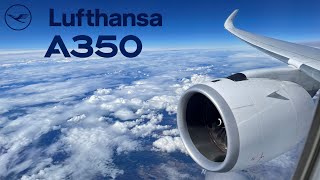 BUSINESS 🇩🇪 Frankfurt FRA  Vancouver YVR 🇨🇦 Lufthansa Airbus A350  Lounge FULL FLIGHT REPORT [upl. by Phoebe]