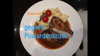 Hähnchen Coq au Vin sousvide gegart [upl. by Araeic]