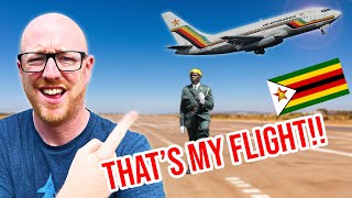 The President Took My Plane My Crazy African Flight Adventure 🇿🇼✈️ [upl. by Pulchia]