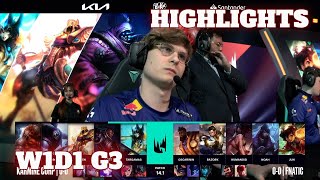 KC vs FNC  Highlights  Week 1 Day 1 LEC Winter 2024  Karmine Corp vs Fnatic W1D1 [upl. by Wessling438]