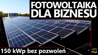 Fotowoltaika dla firm do 150 kWp bez pozwoleń Zmiana ustawy fotowoltaika energia ceny [upl. by Adala718]