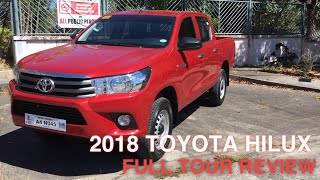 2018 Toyota Hilux E 24L MT Full Tour Review [upl. by Nnor712]