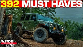 392 HEMI SWAP on a 36L Jeep Wrangler JLUR [upl. by Maurise]