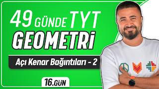 AçıKenar Bağıntıları 2  49 Günde TYT Geometri Kampı 16Gün  Rehber Matematik [upl. by Amieva]