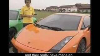 Lamborghini Vs Porsche  Alain Prost test drive [upl. by Kirbie742]