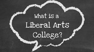 What is a Liberal Arts College [upl. by Cullin]