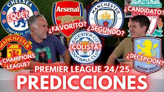 NUESTRAS PREDICCIONES PARA LA PREMIER LEAGUE 2425 [upl. by Norabal214]