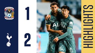 COVENTRY CITY 12 TOTTENHAM HOTSPUR  CARABAO CUP HIGHLIGHTS  DRAMATIC LATE JOHNSON WINNER [upl. by Donela]