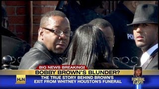 Bobbys blunder at Whitneys funeral [upl. by Eenar880]