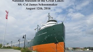 National Museum of the Great Lakes SS Col James Schoonmaker [upl. by Henke]