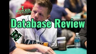 Database Review using Holdem Manager 3  Poker Coaching Study Session [upl. by Ranger930]