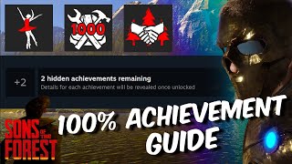 How To Unlock All Achievements  Sons of The Forest [upl. by Solange]