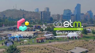 Fundación Contribuye 🙌🏼 en el ETM Day Santiago 2022 🚀 [upl. by Giselbert]