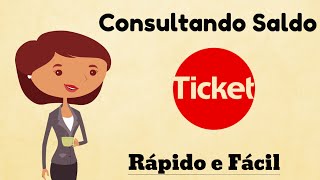 Aprenda a Consultar seu Saldo do Cartão Ticket [upl. by Saihttam962]