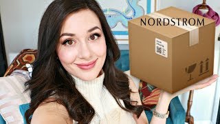 HUGE FALL NORDSTROM HAUL  CASUAL WORK WEAR AND LOUNGEWEAR [upl. by Favianus]